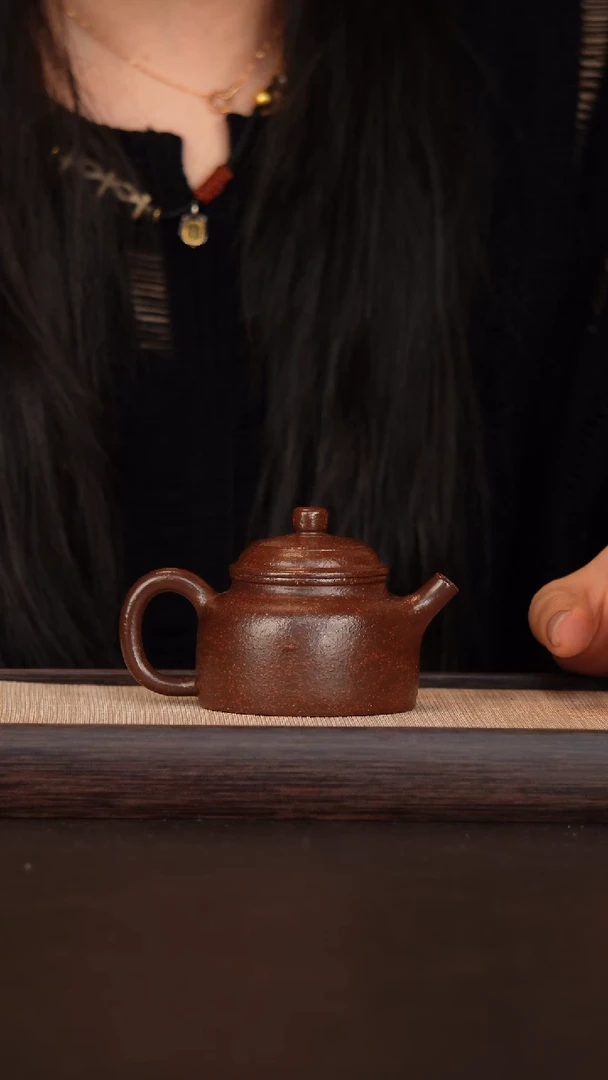 茶壶紫砂茶壶原紫砂紫袍玉砂