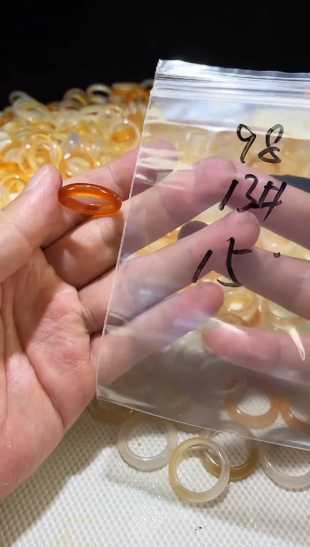 未镶嵌戒指玛瑙/玉髓98