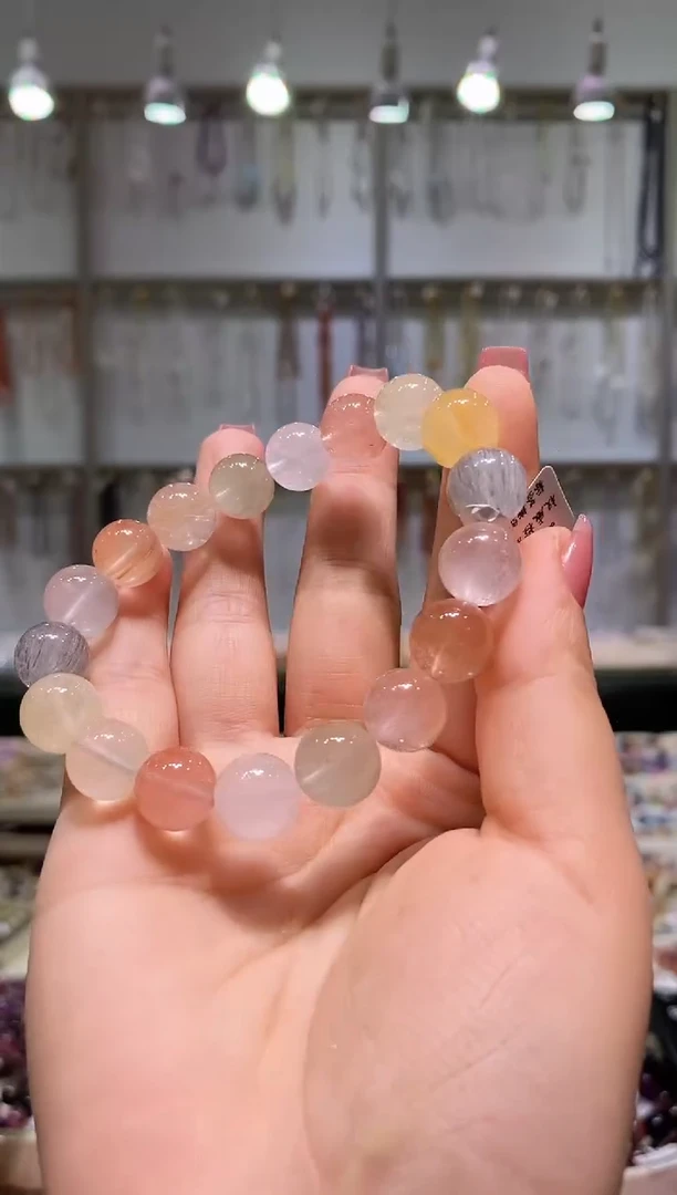 未镶嵌手链水晶多样性发其一兔毛11.5+