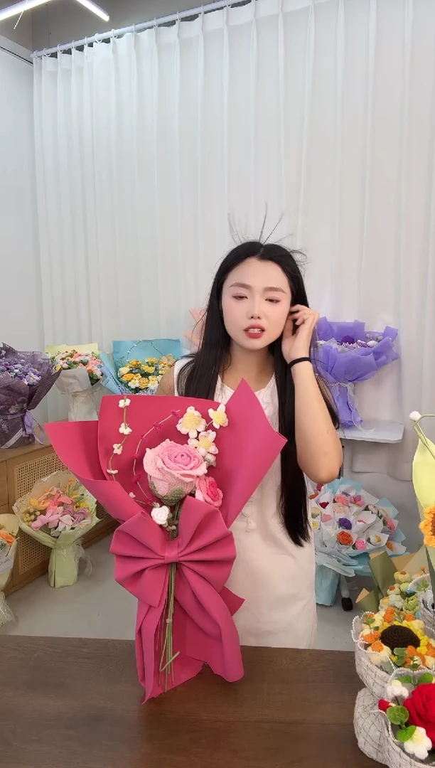 非遗手工定制花束，孤品清仓！