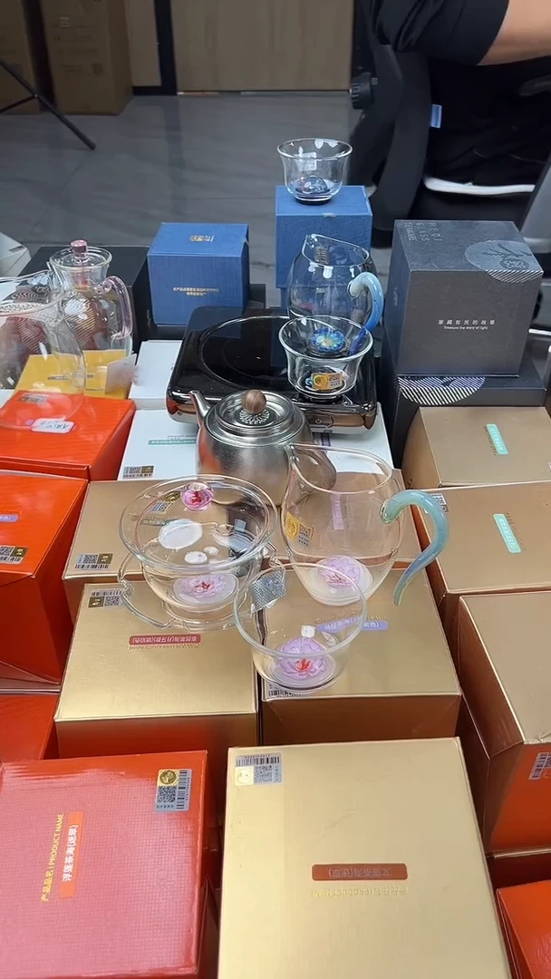 @@禾器棠韵咏莲盖碗+棠韵怡然青玉+棠韵清杯