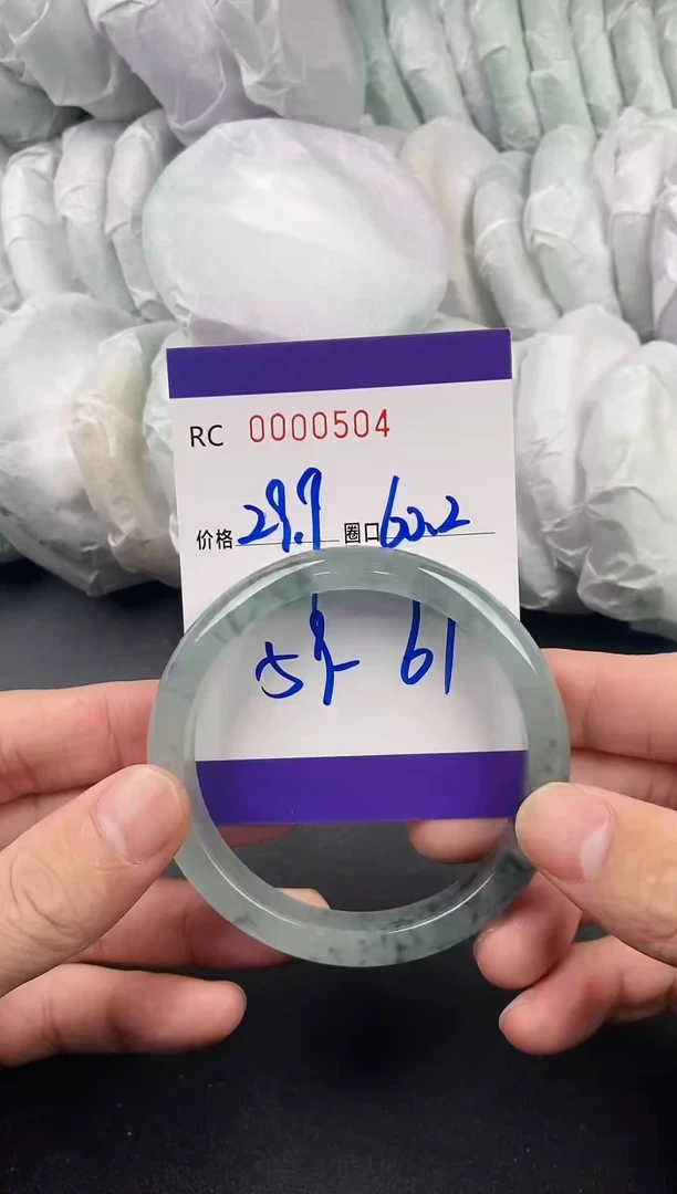 未镶嵌手镯翡翠手镯0504