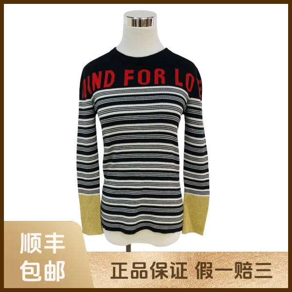 【一件9折】妃鱼/古驰/山羊绒/上衣/95新/s一零三一