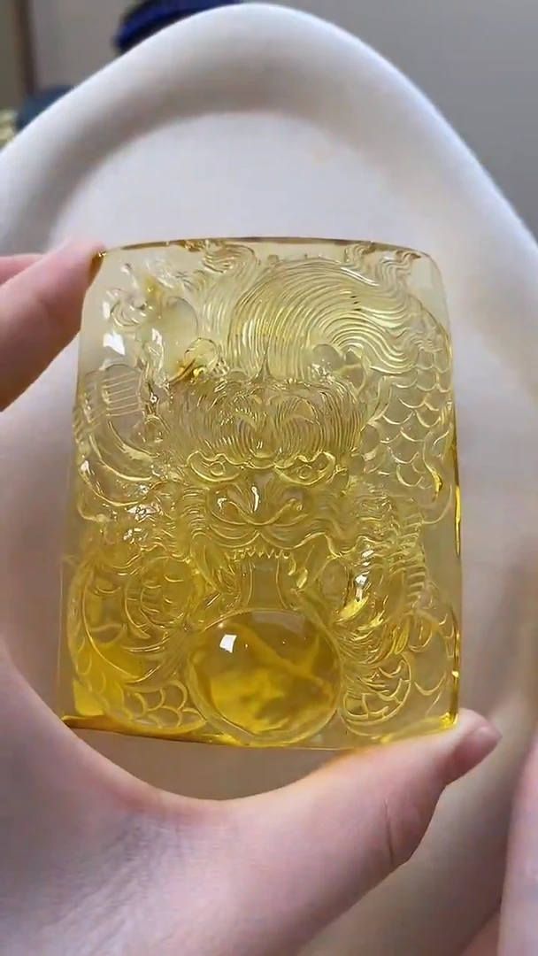 琥珀颈饰未镶嵌吊坠