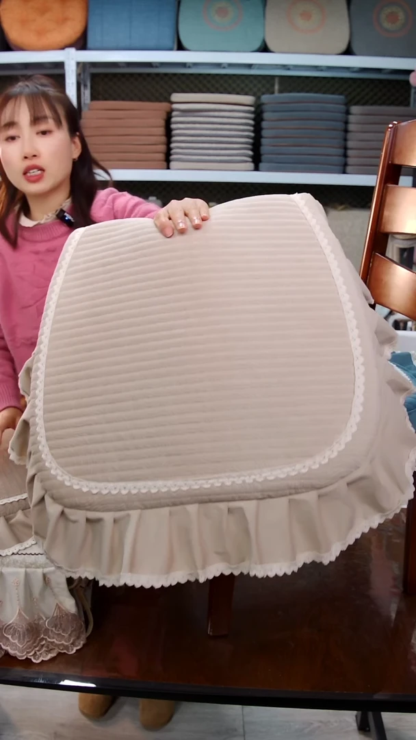 布横条细绒：米色6个