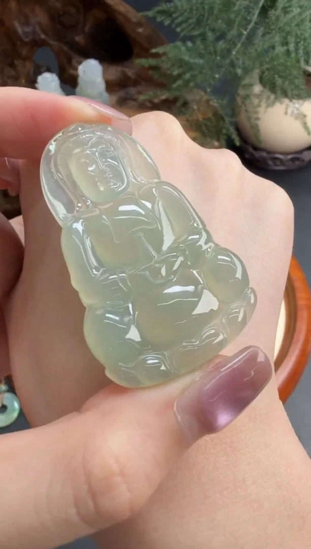 吊坠(不含链)未镶嵌翡翠翡翠饰品-175