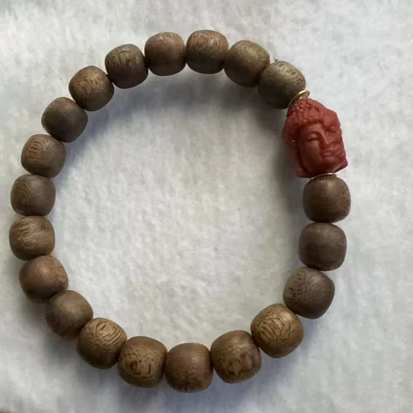 沉香单圈文玩配饰