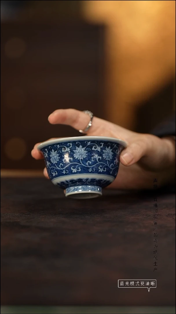 瓷片景德镇斌芬陶瓷/快雪时晴