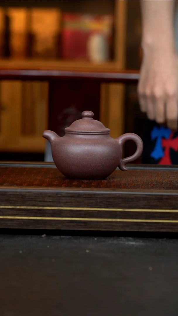 茶壶紫砂    XL     全砂天青泥      莲子        170cc