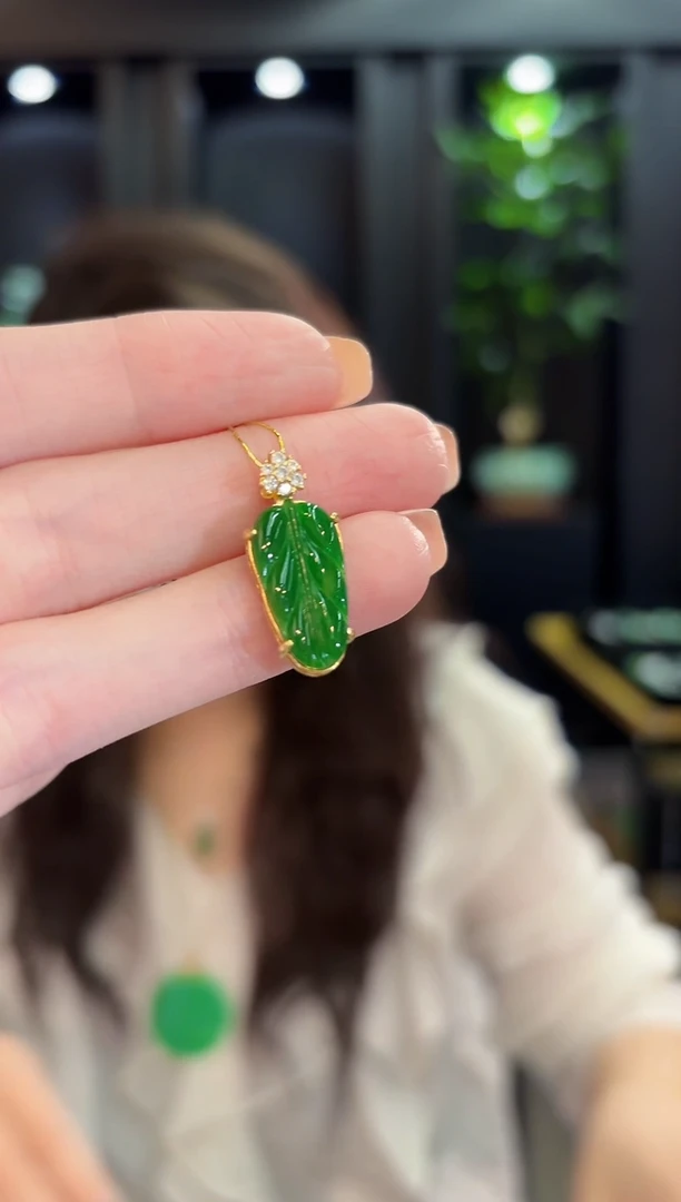 颈饰未镶嵌翡翠 缅甸A货/支持复检/一件