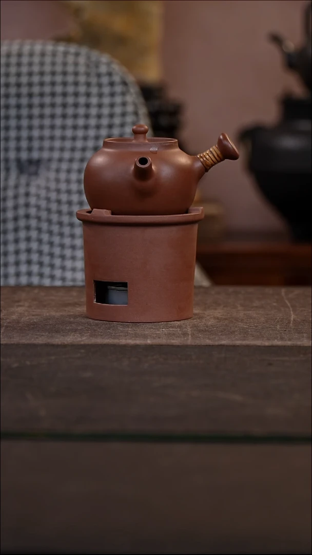 紫砂茶宠煮茶炉 小号