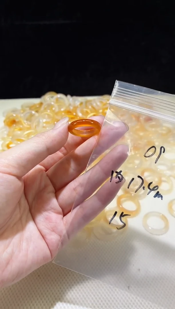 未镶嵌戒指玛瑙/玉髓09