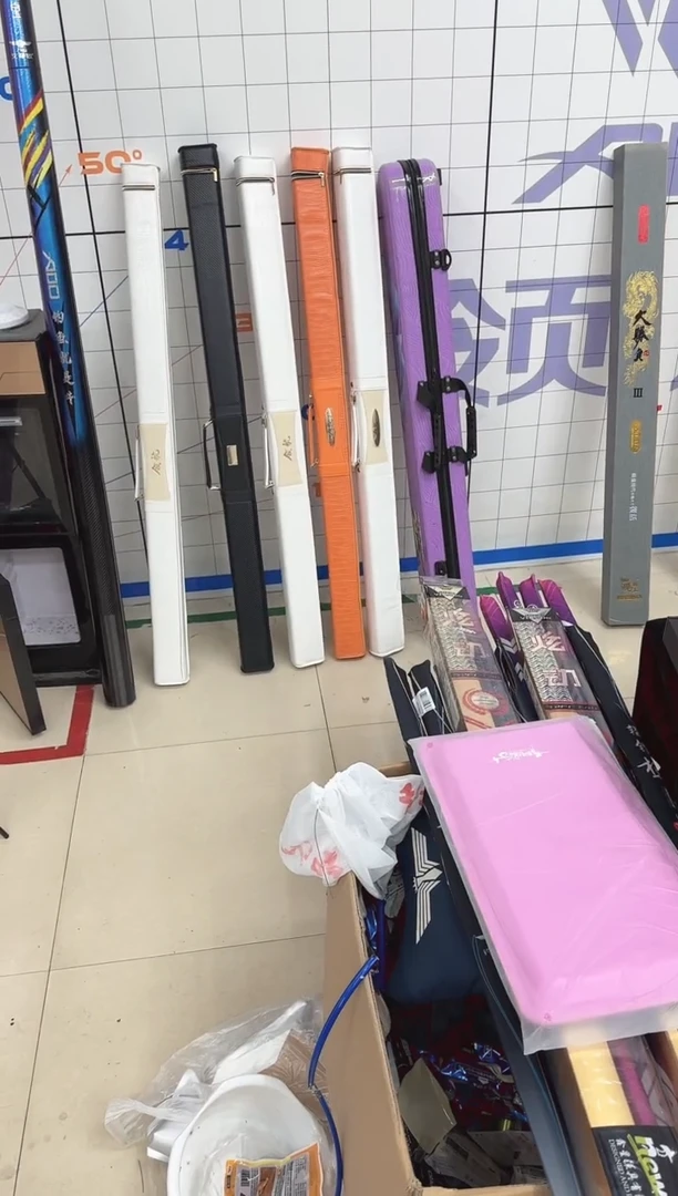 黑色皮质竿包（样品）