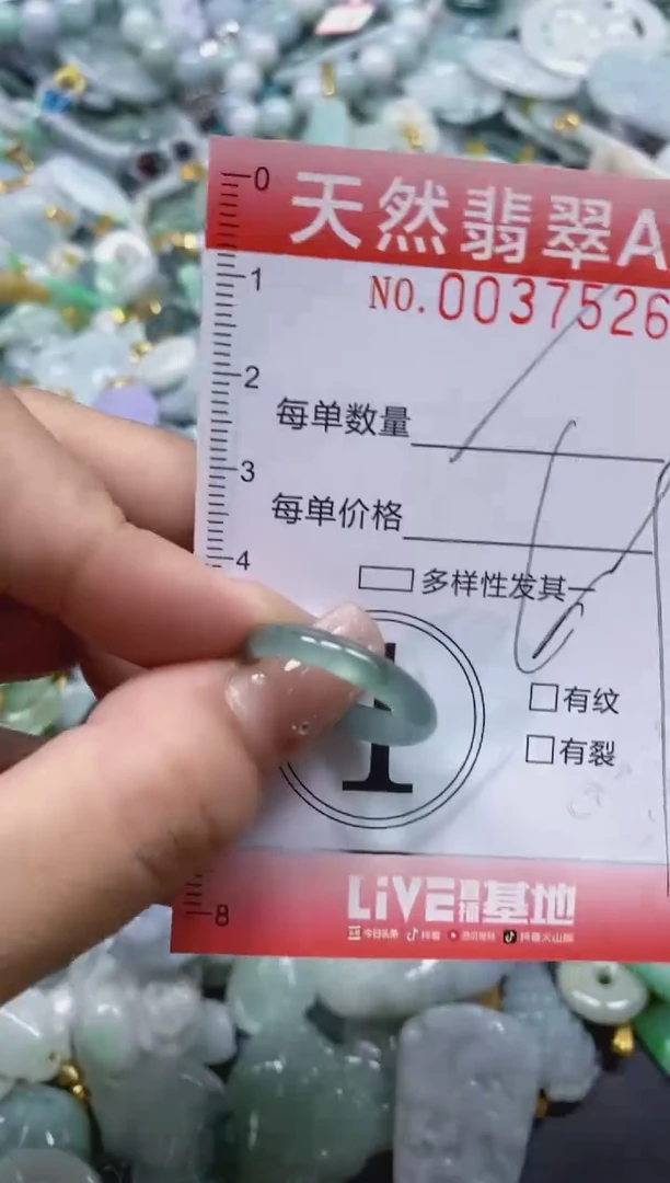 翡翠未镶嵌颈饰闪购0037526