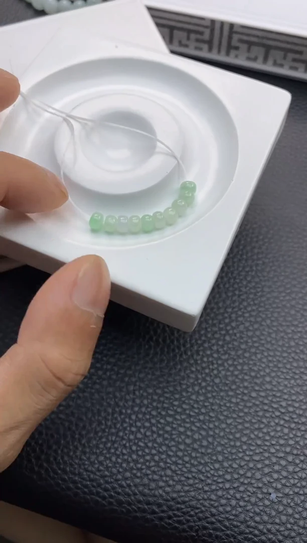 翡翠散珠5天然A货翡翠散珠
