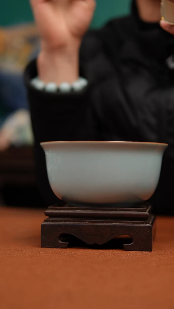 【闪购商品】瓷片原产地天青碗微瑕福利