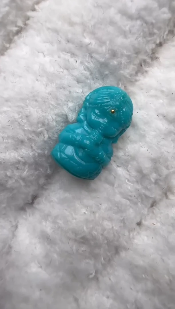 未镶嵌绿松石吊坠(不含链)松石吊坠