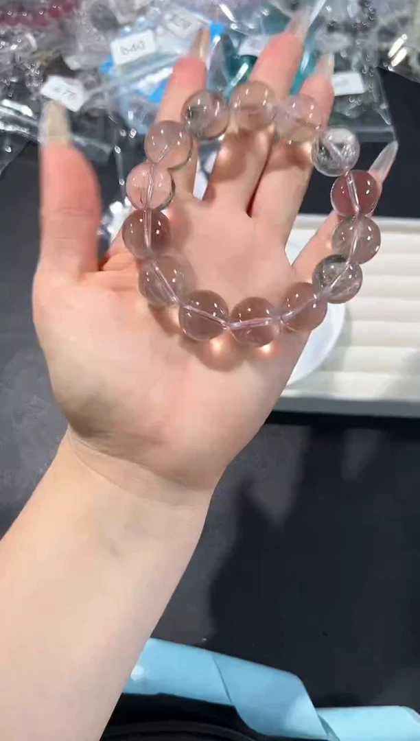 未镶嵌手串水晶41b多样性发其一【1条】默认微瑕15-16mm