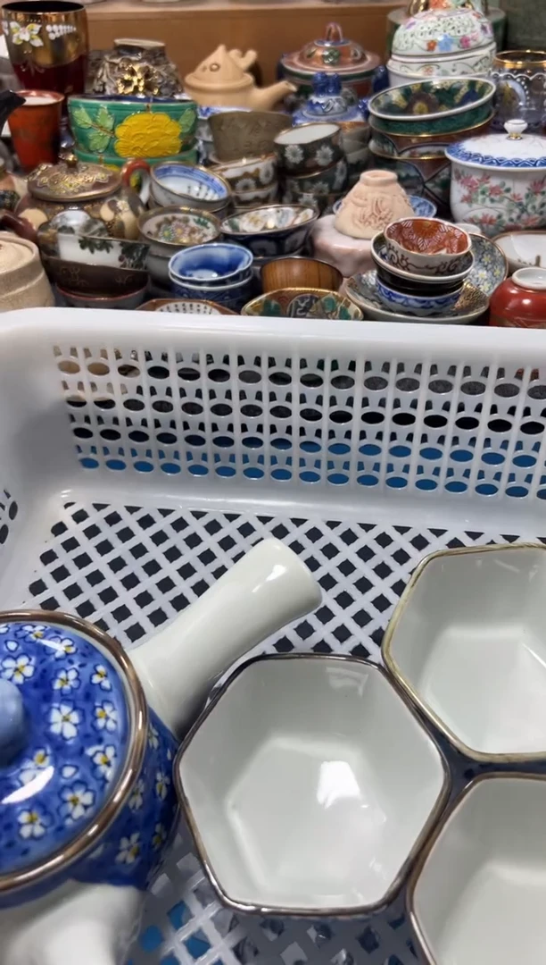 瓷片再**…夏目海外回流瓷器中古品。