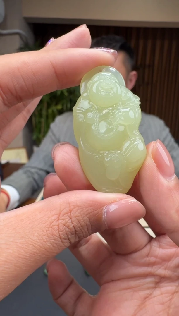 【闪购商品】和田玉108未镶嵌3.11巴哥多样性发货