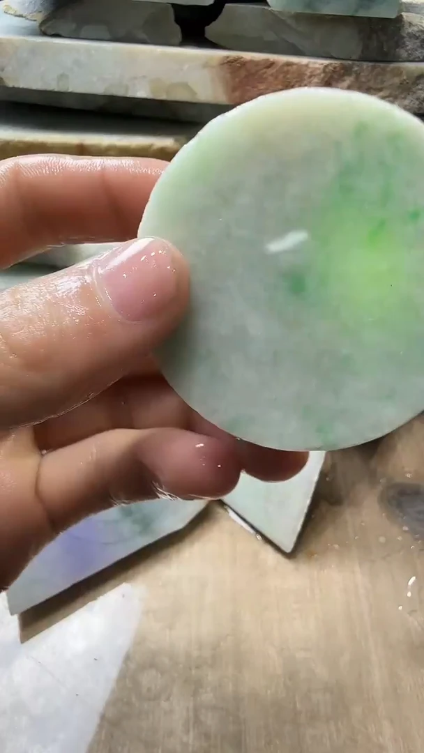 裸石翡翠天然翡翠A货花151