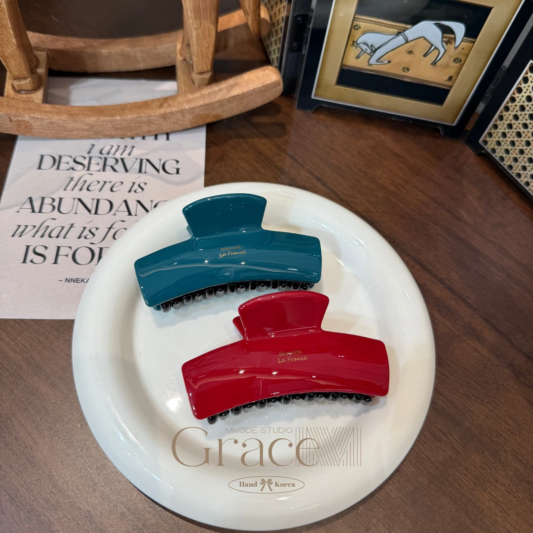 「老友记」-韩国25新款大抓夹鲨鱼夹后盘发抓夹