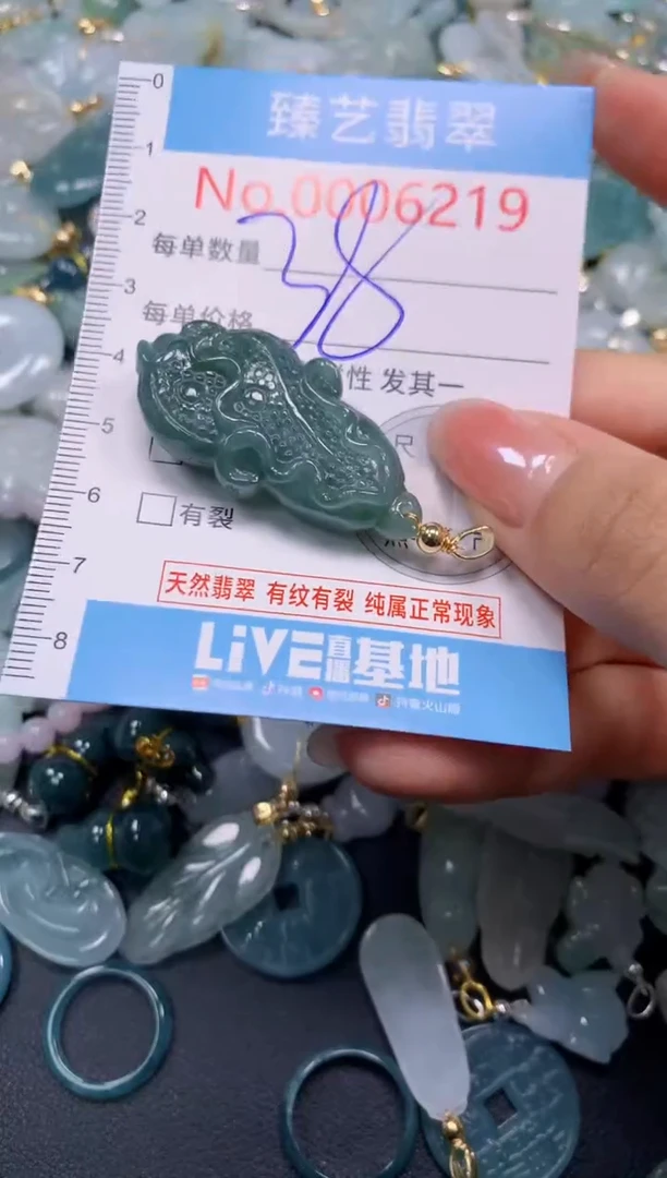 颈饰未镶嵌翡翠6219