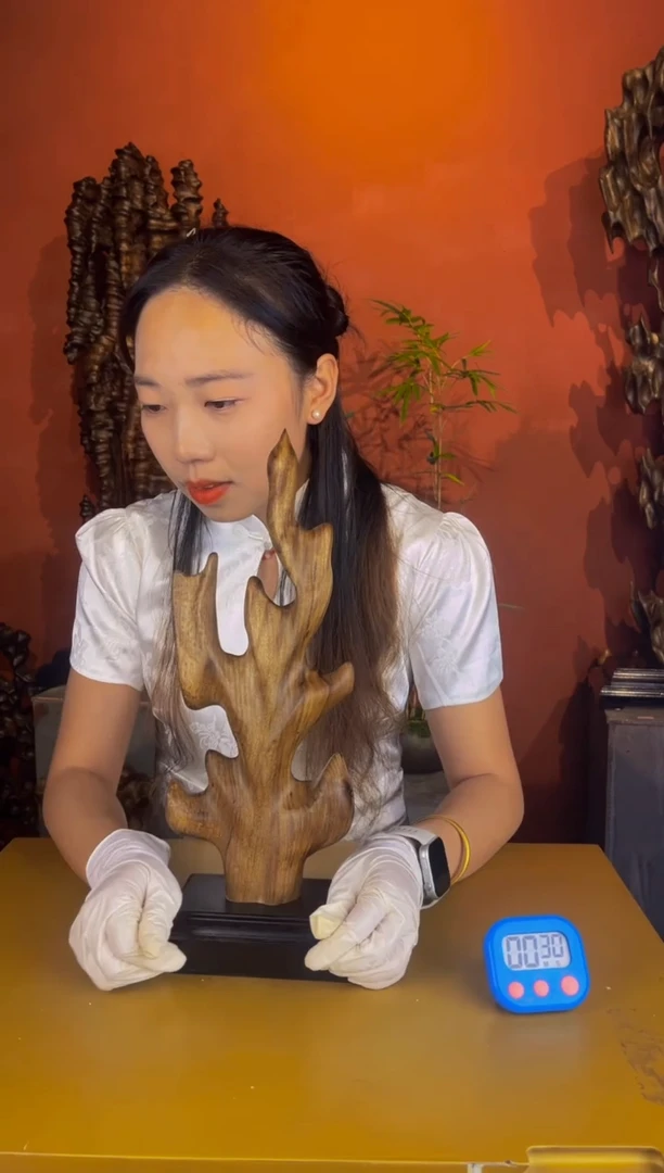 金丝楠用****9金丝楠自然随型摆件