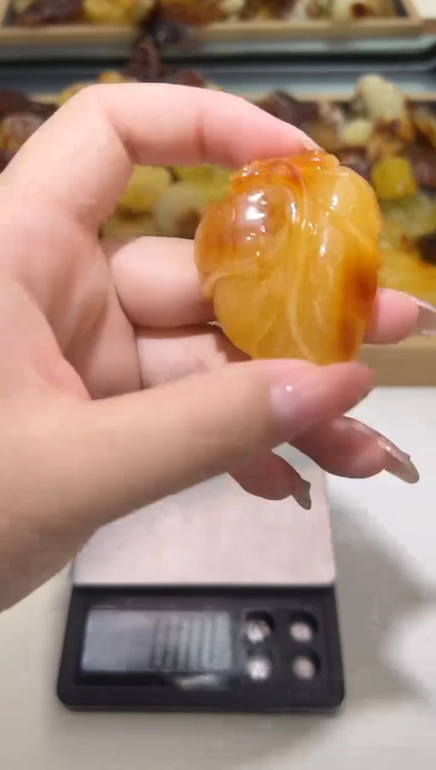 裸石琥珀未镶嵌琥珀蜜蜡吊坠