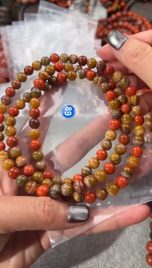 未镶嵌手串南红玛瑙紫**剧7+