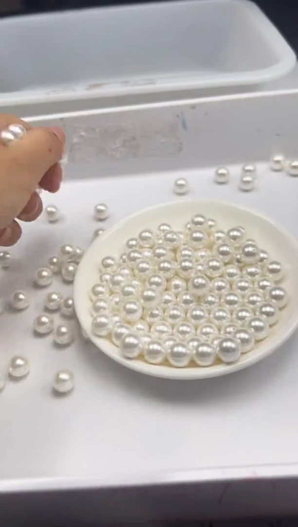 未镶嵌拼合珍珠（马贝珠）颈饰w846贝珠10mm*20颗