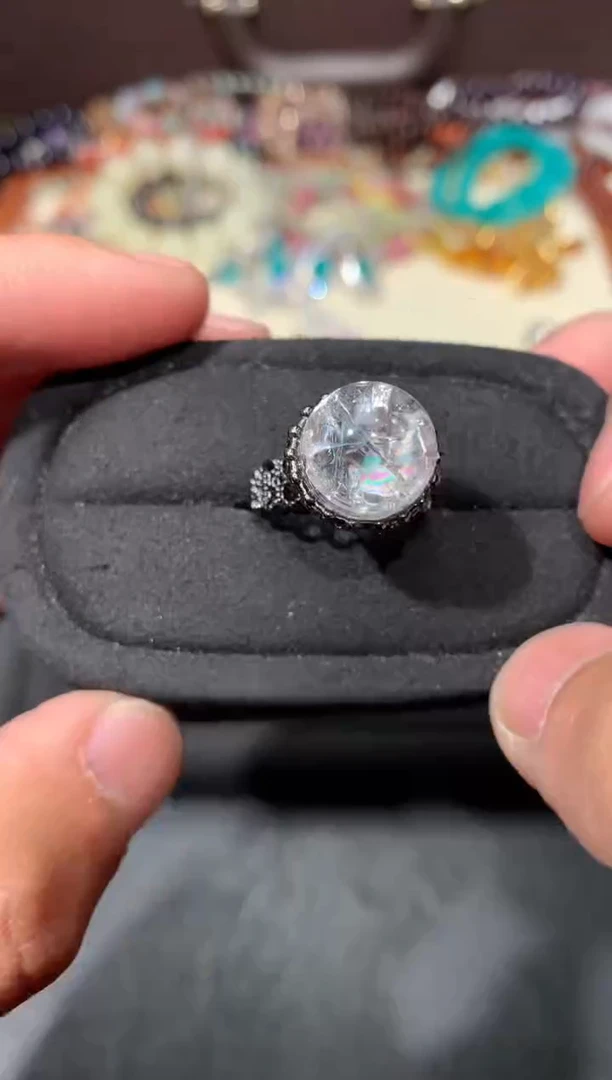 未镶嵌戒指水晶K49喜马拉雅