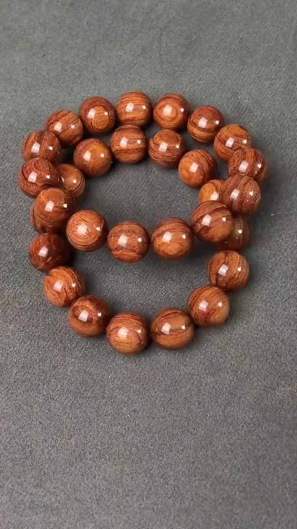 手串/手链黄花梨/降香黄檀保真海黄1.5 顺纹糠梨料