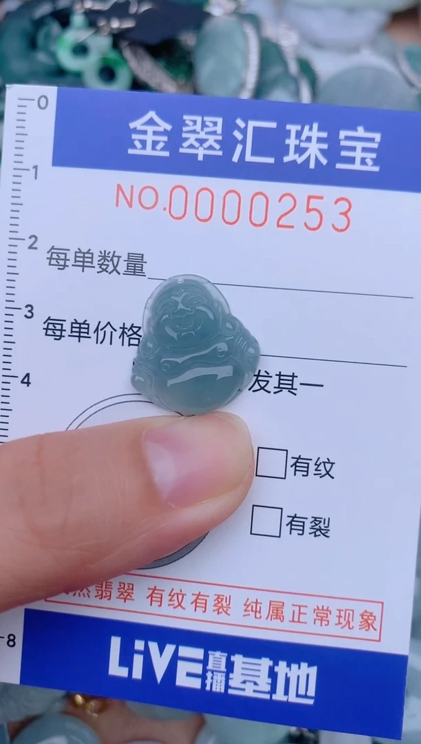 翡翠未镶嵌颈饰253........1