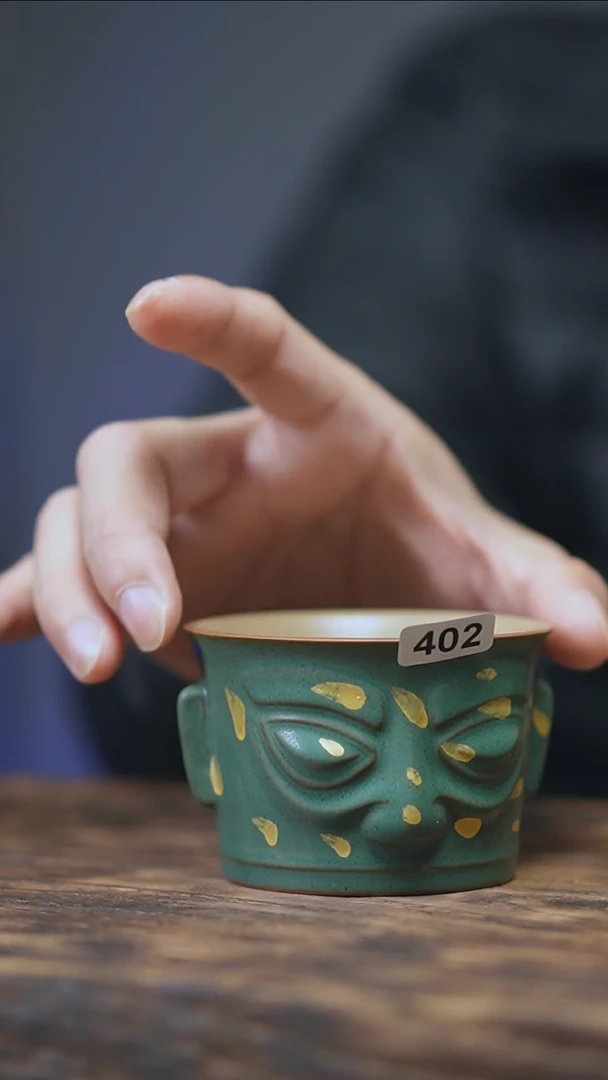 【闪购商品】402景德镇手绘三星堆面具