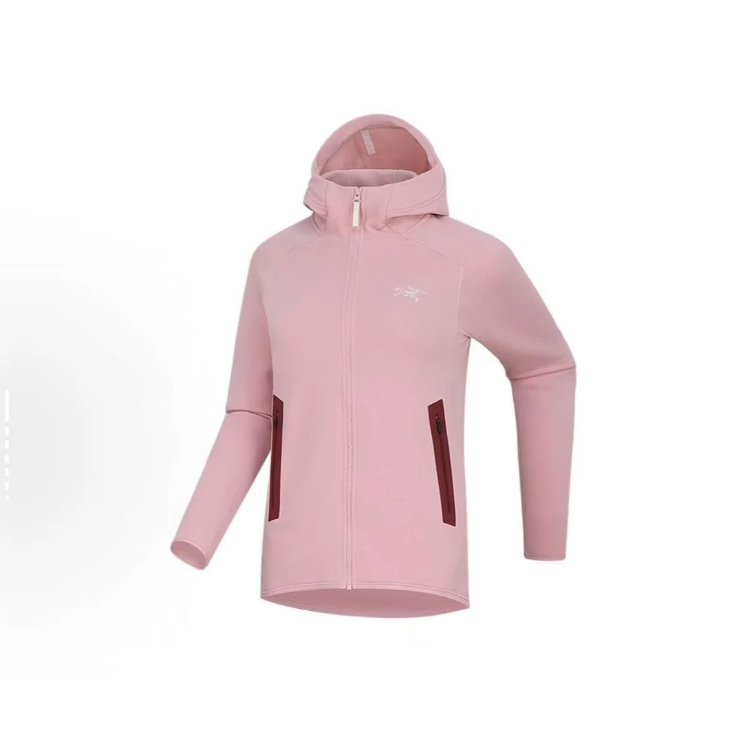 Arcteryx始祖鸟 KYANITE HOODY 纯色保暖透气绒感外套 女款