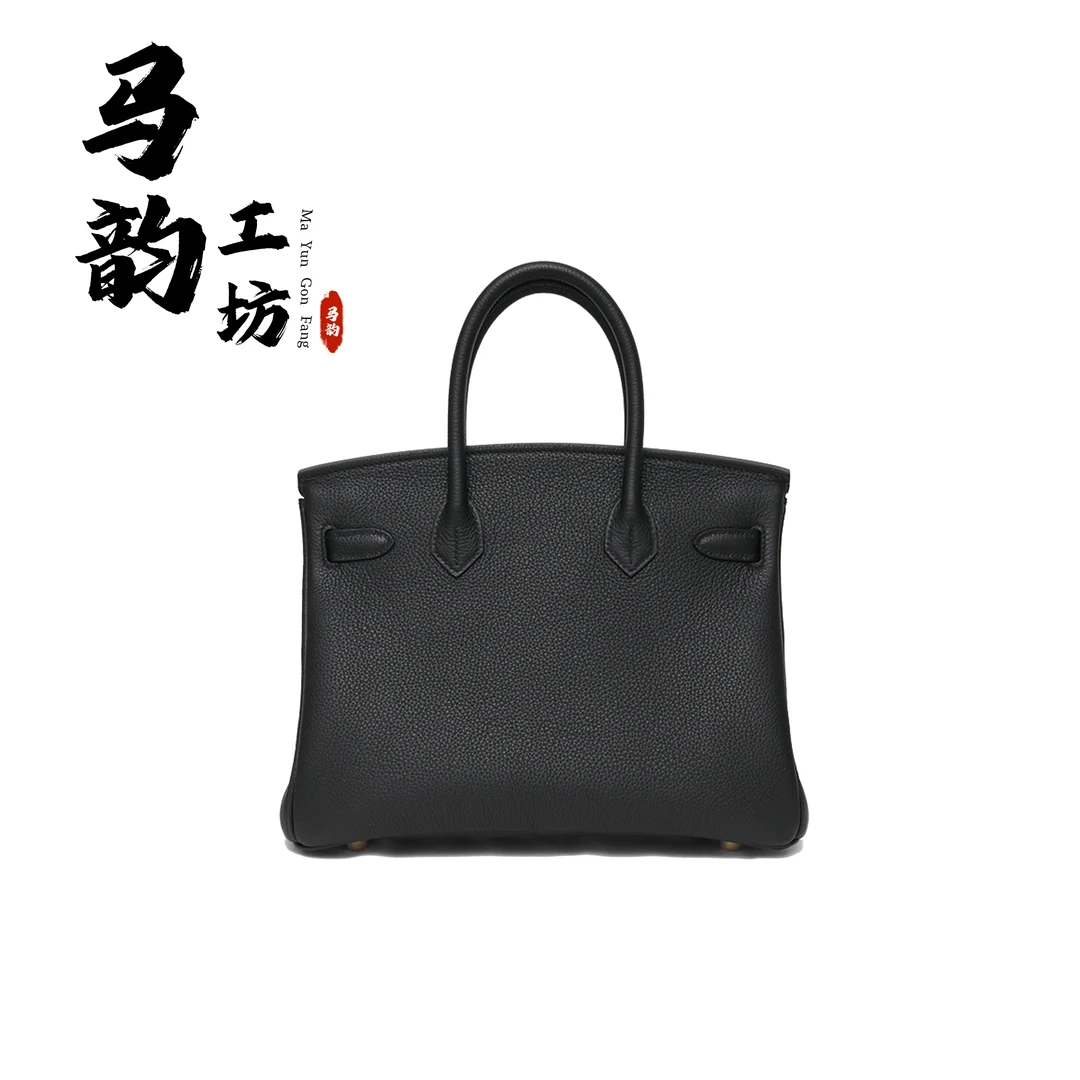 【G&K马韵工坊-BK25】全新升级高定纯手工老钱气质轻奢真皮手提包