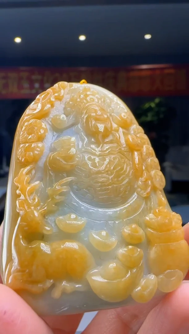 翡翠未镶嵌吊坠(不含链)DY@@960Q3J16259