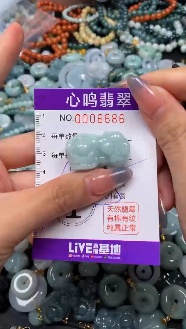 颈饰未镶嵌翡翠闪购006686