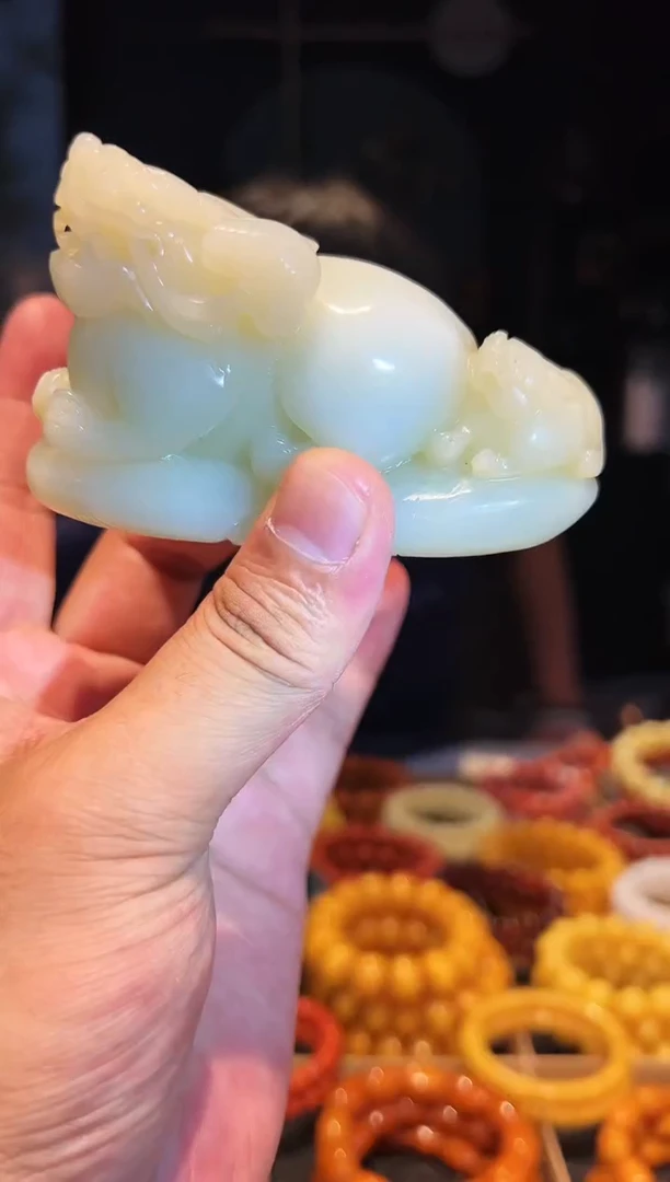 未镶嵌手串和田玉挂件