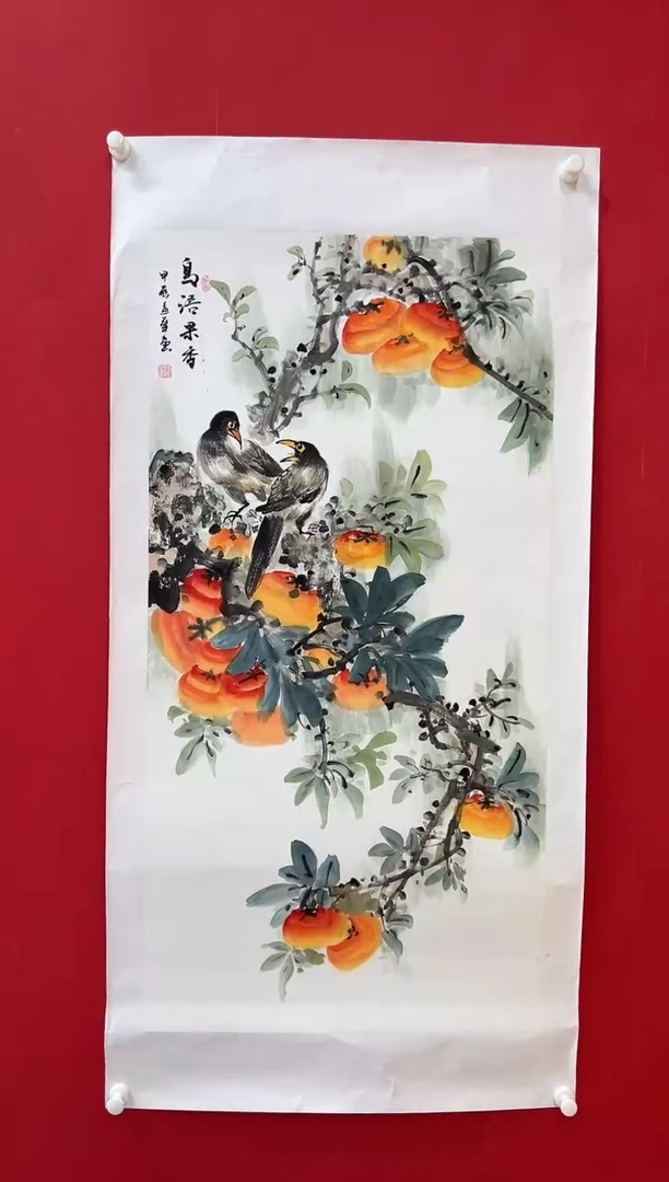 国画画家陆远华手绘国画
