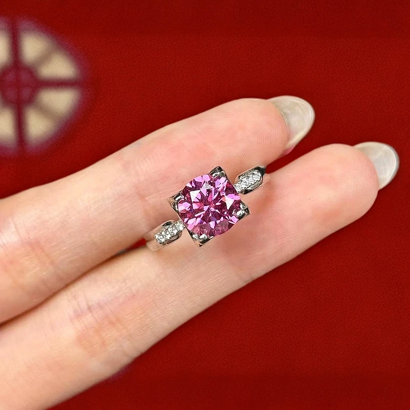 阿鲁沙-矿区高订气质925镀金女神戒指436