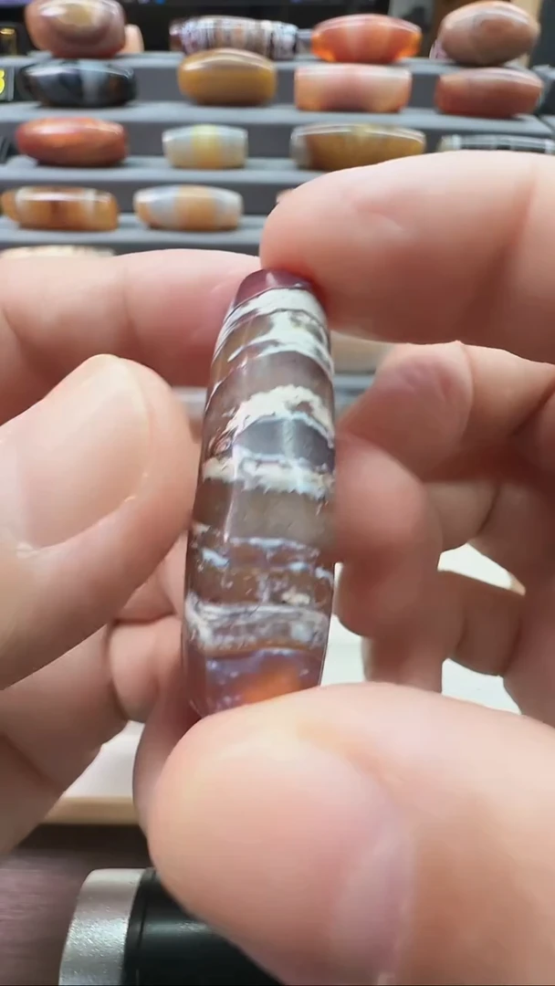 未镶嵌颈饰玛瑙/玉髓玛瑙47*14