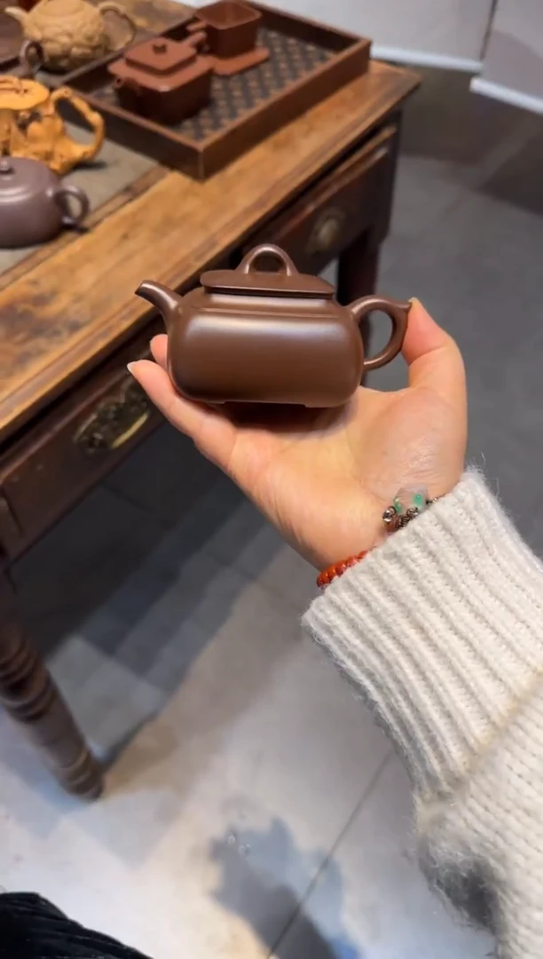 茶壶紫砂志长四方 紫砂壶