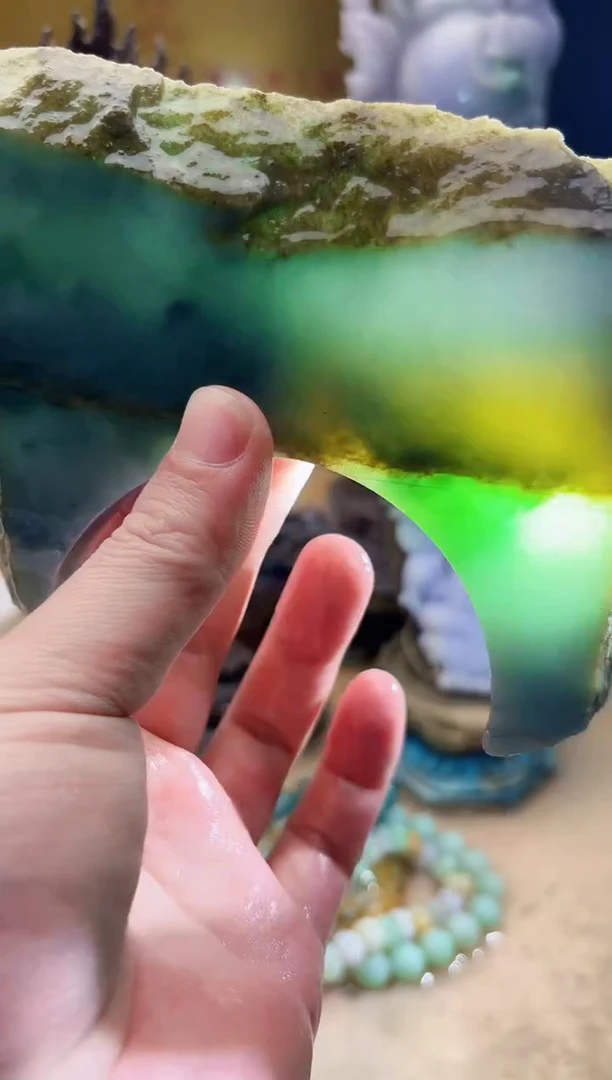 未镶嵌挂件翡翠A货张麦9856