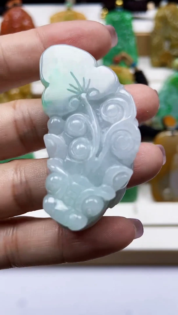 未镶嵌挂件翡翠翡翠A货