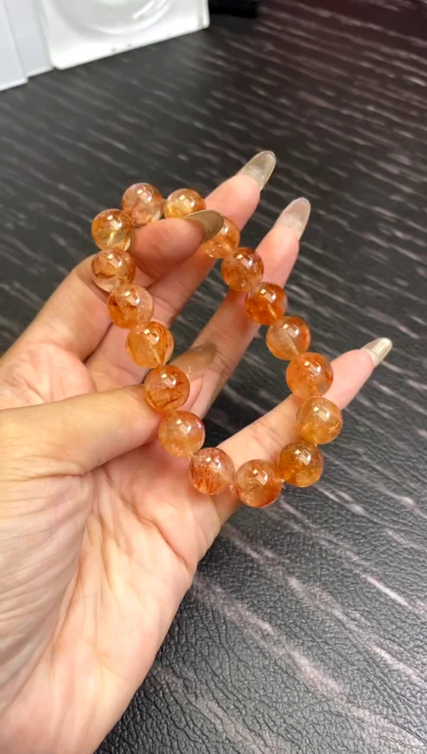 水晶手链未镶嵌12+/x-548【胶花