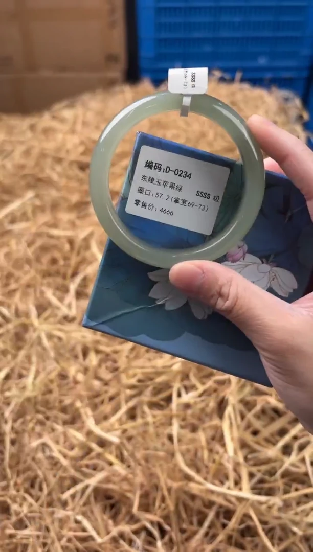 未镶嵌手镯石英质玉D-0234