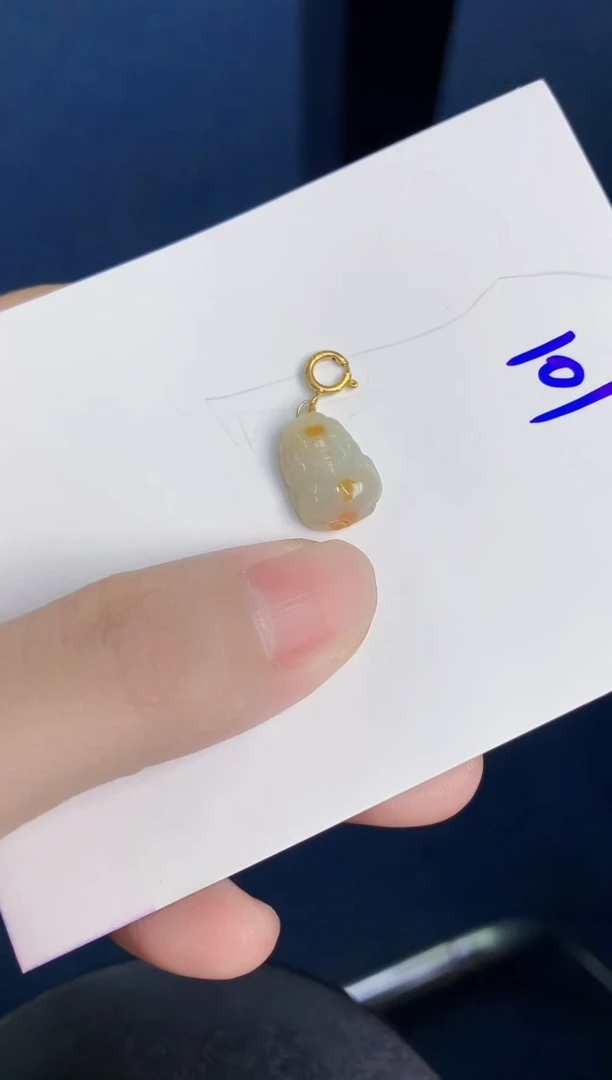 颈饰未镶嵌翡翠天然翡翠缅甸A货