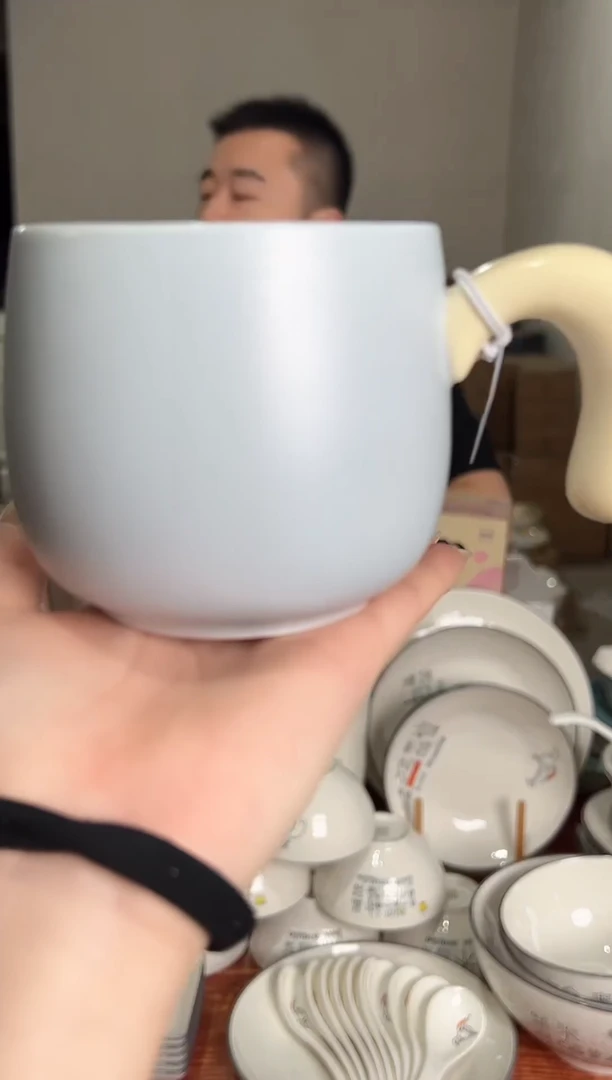 硕加希洛缤纷口杯(灰）